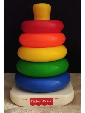 Fisher Price Made In USA Ring Stack